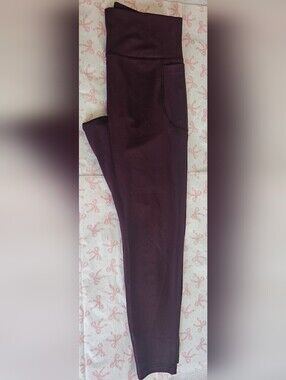 Old Navy Plum High-Rise Leggings Large